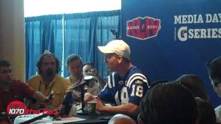 Super Bowl XLIV Media Day [upl. by Forelli]