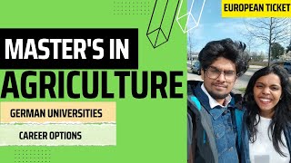 AGRICULTURAL MASTERS IN GERMANY  UNIVERSITIES AND OPPORTUNITIES FREE EDUCATION CAREERS IN AGRI [upl. by Attehcnoc]