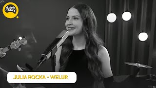 WPADKA NA ŻYWO😲 JULIA ROCKA  WELUR  Dzień Dobry TVN [upl. by Ekoorb629]