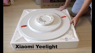 Xiaomi Yeelight JIAOYUE YLXD02YL 650 Ceiling Light Unboxing amp Setup [upl. by Akerdnuhs]