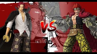 Akagami no Shanks vs Eustass Kid  Mugen PC [upl. by Eemia]