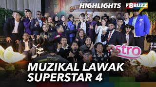 Sidang Media Muzikal Lawak Superstar 4 Barisan Peserta Juri Tetap amp Hos • Highlights [upl. by Oicneconi271]