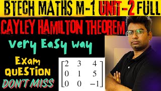 CayleyHAMILTON theorem [upl. by Idnarb]