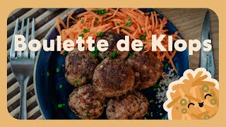 Recette des Boulettes de Klops 🍡 🍖 [upl. by Aunson]