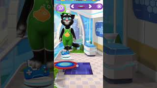 talking Tom on trampoline [upl. by Ahsykal]