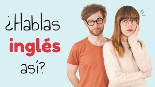 Deja de cometer estos 5 errores en inglés  Hablas inglés así  Part 2  Gramática inglesa [upl. by Lindi]