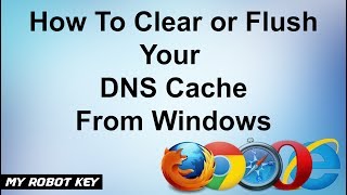 How to Clear or Flush DNS Cache from your computer windows 10 [upl. by Rossuck760]