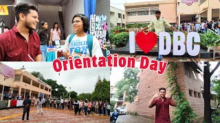 ORIENTATION DAY 202425 🔥 ft Deshbandhu College 🎓📍 [upl. by Lukasz775]