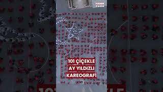 Alanyada 758 Çocuktan Cumhuriyet Kareografisi cumhuriyet shorts [upl. by Terrill]