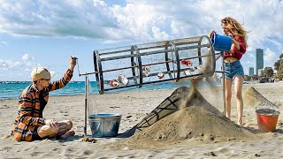 Ecoteam in Action to Clean the Beaches♻️ [upl. by Squires]