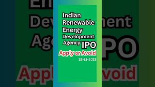 Indian Renewable Energy Development Agency IPO Review ipo shorts [upl. by Attolrahc]