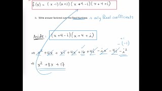 Given Zeros Find Polynomial Equation [upl. by Harewood]