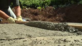 How to Pour and Finish Concrete HiRes ProFinish [upl. by Chellman]