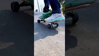 मेरा Electric Skateboard तो चल पड़ा 😀 vishalskater skaterboy skateboard electric minivlog diy [upl. by Adnalram]