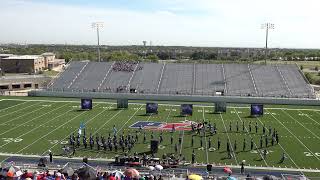 2023 UIL 4A Area Marching Band Contest  Prelims [upl. by Ecurb]