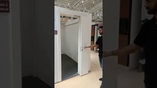 Compack 180 Folding Door System  Space Saving for Inner Doors [upl. by Enerehs74]