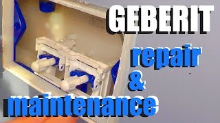 Geberit toilet repair and maintenance  How to [upl. by Ruhl]