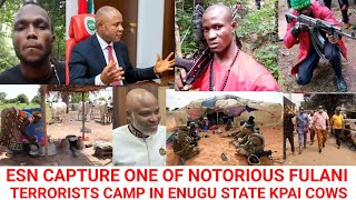 ESN Capture One of the Fulani Herdsman kidnappers Camp In Enugu State E Don Red [upl. by Arvonio386]