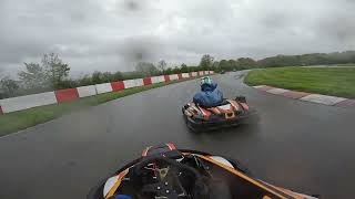 Karting des Fagnes  Mariembourg  Départ endurance 3 heures sous la pluie [upl. by Dougherty]