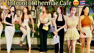 How is Bangkok Boom Boom Freelancers 2024  Thermae Cafe Soi 4 Nana Thailand Nightlife Nana Plaza [upl. by Carmita]