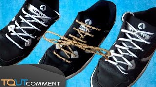 3 façons de lacer ses chaussures de sport [upl. by Mosra987]