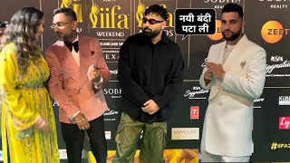 Yo Yo Honey Singh With Girlfriend Vs Badshah Craze In Fans At IIFA Utsavam Awards 2024 [upl. by Hawken]