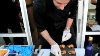 Escargot Caviar Snail Caviar Appetizer Creation Beverly Hills Caviar Part 1 [upl. by Lotsyrk]