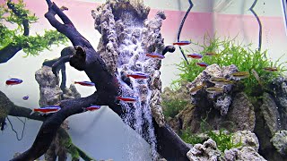 AQUASCAPE WATERFALL  Step by Step Tutorial [upl. by Nagear]