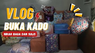 VLOG 12 Open Kado pernikahan B amp S [upl. by Yrrot]