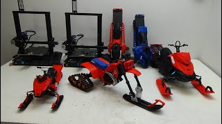 Rc SNOWMOBILE COLLECTION AND PROJECTSKEERIDE2 [upl. by Omrellug]