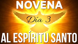 Novena al Espíritu Santo  Día 3 🕊️ [upl. by Hplodur]