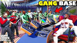 Franklin Upgrade His House To New GANG BASE In GTA 5  SHINCHAN and CHOP [upl. by Mcleroy]