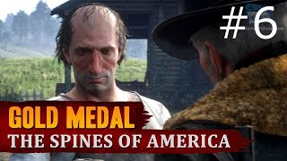 Red Dead Redemption 2 Gold Medal The Spines Of America 6 [upl. by Kiryt709]