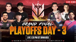 Hindi VCC 2022  Grand Final Playoffs  Day 3  Battle for Finale Spot [upl. by Nahtaj]