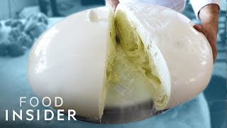 How Italy’s Biggest Mozzarella Balls Are Made  Regional Eats [upl. by Jeggar725]