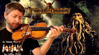 DAVY JONES  Pirates of the Caribbean Violin Cover [upl. by Dnalyar]