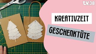 Geschenktüte mit Baum  TV38 Kreativzeit [upl. by Niwdla]