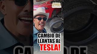 VAMOS AL TALLER PARA ARREGLAR LAS LLANTAS DEL TESLA  DON PEDRO RIVERA [upl. by Lemhar]