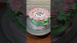 5min me banane wala cake design shortsfeed shorts trending recipe [upl. by Hsot]