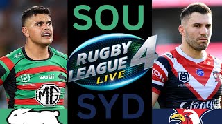 Rugby League Live 4 Gameplay South Sydney Rabbitohs vs Sydney Roosters [upl. by Tyrone122]