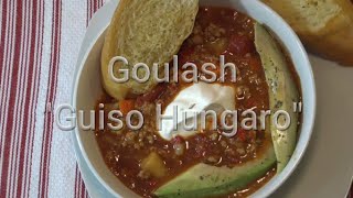 Lucys Goulash Recipe  Receta de Guiso Húngaro [upl. by Mimajneb140]