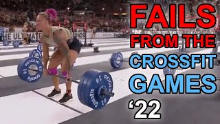 Exercises in Futility  Fails from the 2022 CrossFit Games [upl. by Senga556]