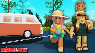 WE WENT ON A FAMILY ROADTRIP  Roblox Backpacking [upl. by Ozen]