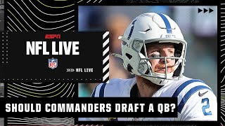 Should the Commanders still take a QB with the No 11 pick  NFL Live [upl. by Bluefarb]