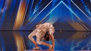 The story of a 13yearold Indian contortionist frightened the judges on Americas Got Talentnews [upl. by Hoes]