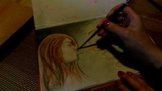 ASMR Page turning and tracing notalking [upl. by Wilhelmina]