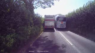 A bit of a tight squeeze with an HGV  Taking the Rapido Motorhome to Crossways in Dorset [upl. by Adrian]