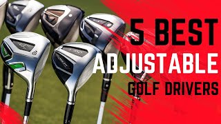 5 Best Adjustable Golf Drivers 2024 Top Adjustable Drivers for Better Control [upl. by Lampert108]