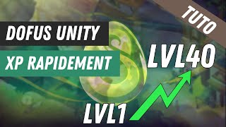 DOFUS UNITY TUTO COMMENT MONTER LV L 40 TRES RAPIDEMENT SUR DOFUS 30 [upl. by Honey]