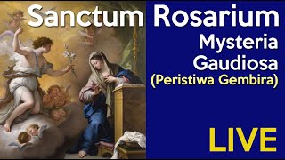 Doa Rosario LATIN Mysteria Gaudiosa  LIVE  7 Oktober 2024 jam 2000 WIB [upl. by Marve744]